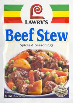 Lawry's Beef Stew Spices & Seasonings Mix 1.5 oz