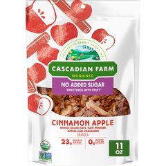 Cascadian Farm Organic No Added Sugar Cinnamon Apple Granola