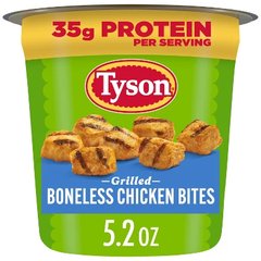 Tyson Grilled Boneless Chicken Bites Cup 5.2 oz (Frozen Fully Cooked)