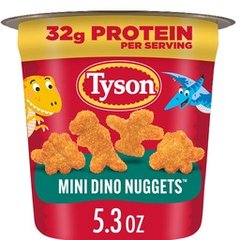 Tyson Mini Dino Nuggets Cup 5.3 oz (Frozen Fully Cooked)