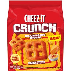 Cheez It Crunched Kickin Nacho Crackers 6.5 ounces
