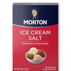 Morton Ice Cream Salt, 4 lb