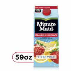 Minute Maid Strawberry Lemonade Carton 59 fl oz 59 fl oz