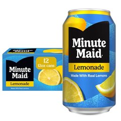 Minute Maid Lemonade Fridge Pack Cans 12 fl oz 12 Pack 144 fl oz