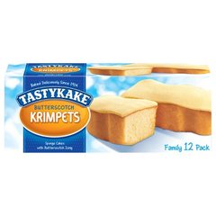 Tastykake Butterscotch Krimpets - 12oz/12ct: Icing Topped, Regular Size