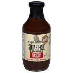 G Hughes Zero Sugar Hickory BBQ Sauce, 18 oz