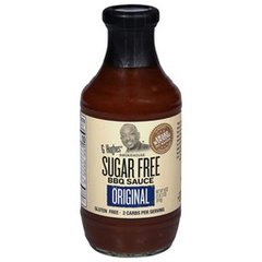 G Hughes Smokehouse Zero Sugar Original BBQ Sauce, 18 oz