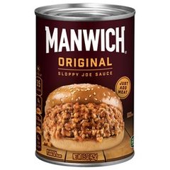 Manwich Original Sloppy Joe Sauce Canned Sauce, 15 oz