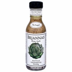 Briannas Home Style Real French Vinaigrette Dressing, 12 oz