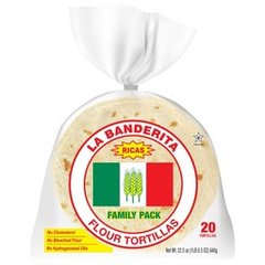 La Banderita Family Pack Flour Tortillas 20 ea