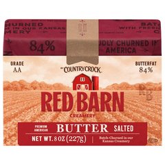 Red Barn Creamery Premium Salted Butter 8oz Brick