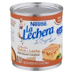 Nestle La Lechera Dulce de Leche Milk Based Caramel Sauce & Dip, 13.4 oz