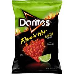 Doritos Tortilla Chips Flamin' Hot Limon - 9.25 Oz