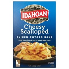 Idahoan Cheesy Scalloped Potatoes Homestyle Casserole, 4 oz