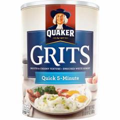 Quaker Quick Enriched White Hominy Grits 24 oz