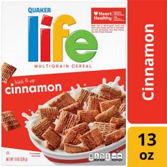 Quaker Life Cinnamon Cereal 13 oz