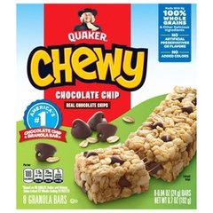 Quaker Chewy Chocolate Chip Granola Bars, 8 ct