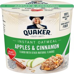 Quaker Apples & Cinnamon Instant Oatmeal 1.51 oz