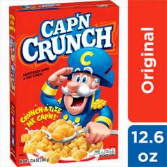 Quaker Cap'n Crunch Regular Cereal 12.6 oz