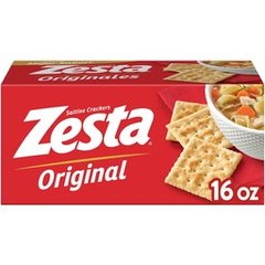Zesta Original Saltine Crackers Soup Crackers 16 oz