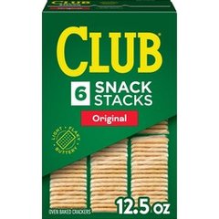 Club Snack Stacks Original Crackers, 6 ct