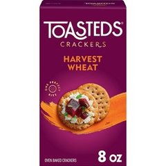 Toasteds Harvest Wheat Crackers