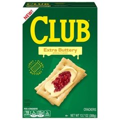 Club Crackers Extra Buttery Lunch Snacks - 13.7 Oz