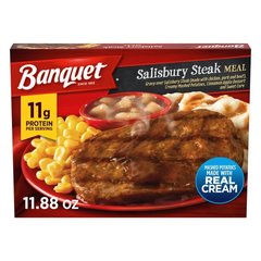 Banquet Salisbury Steak Frozen Meal, 11.88 oz