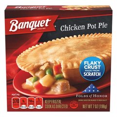 Banquet Chicken Pot Pie Frozen Meal, 7 oz