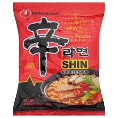 Nongshim Spicy Shin Noodle Soup - 4.23 oz