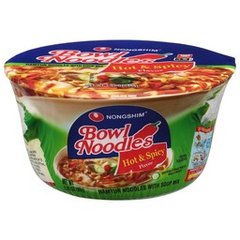 Nongshim Hot & Spicy Bowl Noodle Soup 3.03 oz