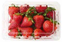 Fresh USDA Organic Strawberries, 1 lb Container
