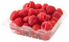 Fresh Red Raspberries - 6 oz Clamshell