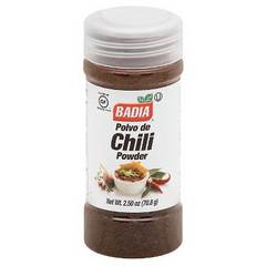 Badia Chili Powder 2.5oz: Dried, Herb, Spice