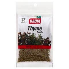 Badia Thyme Leaves,.5 oz Bag
