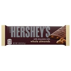 Hersheys Milk Chocolate With Whole Almonds Candy Bar - 1.45 Oz
