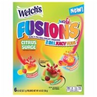 Welch's Fusions Citrus Surge 6ct Box 6 ea Box