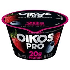 Oikos Pro 20g Protein Mixed Berry Yogurt-cultured Ultra-filtered Milk Product Cup