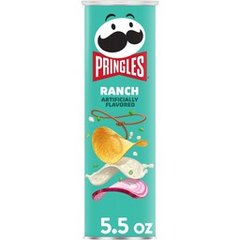 Pringles Ranch Potato Crisps Chips, 5.5 oz