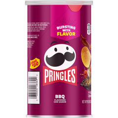 Pringles BBQ Potato Crisps Chips, 2.5 oz