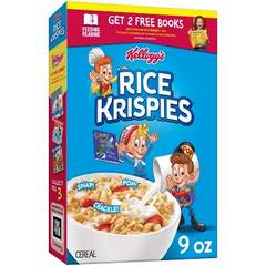 Kellogg's Rice Krispies Breakfast Cereal, 8 Vitamins and Minerals, 9 oz