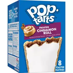 Pop Tarts Toaster Pastries Frosted Cinnamon Roll 8 Count 13.5 oz