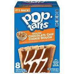 Pop-tarts Frosted Chocolate Chip Cookie Dough Toaster Pastries