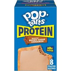 Pop Tarts Protein Toaster Pastries Boostin' Brown Sugar Cinnamon 8 Count 14.3 oz