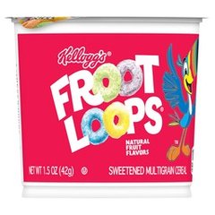 Kellogg's Froot Loops Breakfast Cereal Cup