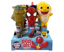 Flix Candy Character Pop Ups Lollipop 1 ct Assorted