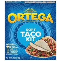 Ortega Soft Taco Dinner Kit 10ct