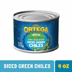 Ortega Fire Roasted Mild Diced Green Chiles