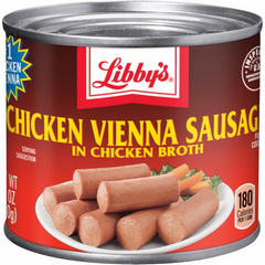 Libby's Chicken Vienna Sausage with Chicken Broth Canned Sausage