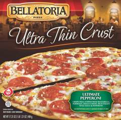 Bellatoria Ultra Thin Crust Ultimate Pepperoni Pizza 17.31 oz Box